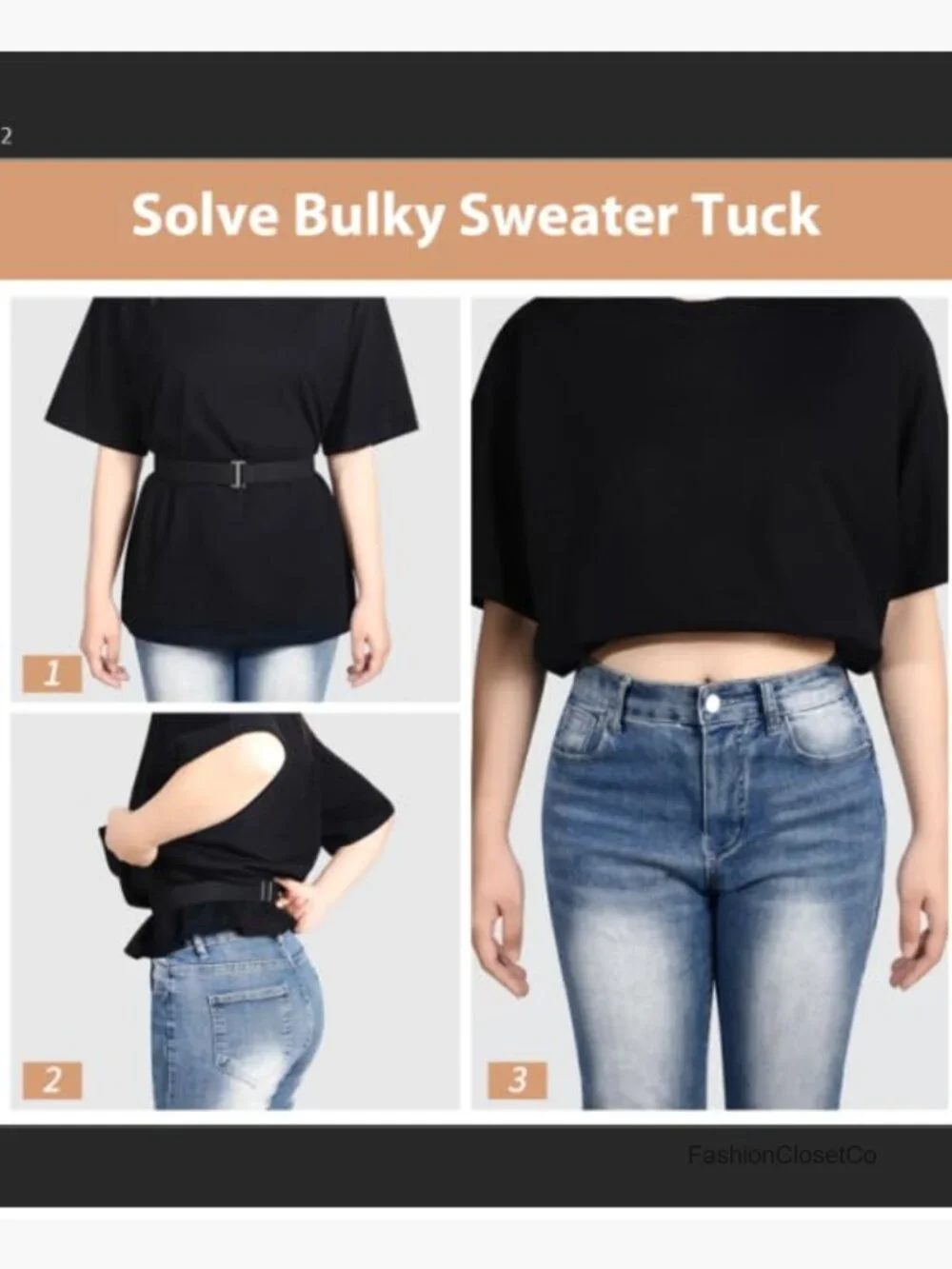 No Show Stretch Belt with Flat Buckle for Jeans Pants Dresses